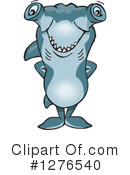 Hammerhead Shark Clipart #1276540 by Dennis Holmes Designs