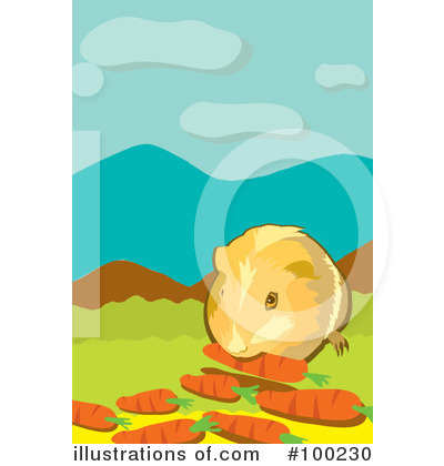 Royalty-Free (RF) Hamster Clipart Illustration by mayawizard101 - Stock Sample #100230