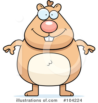 Hamster Clipart #104224 by Cory Thoman