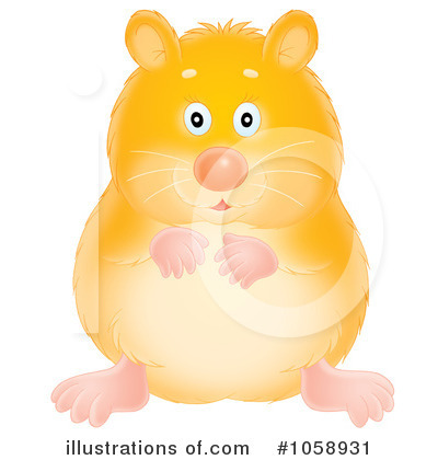 Royalty-Free (RF) Hamster Clipart Illustration by Alex Bannykh - Stock Sample #1058931