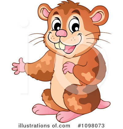 Royalty-Free (RF) Hamster Clipart Illustration by visekart - Stock Sample #1098073