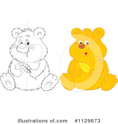 Hamster Clipart #1129673 by Alex Bannykh