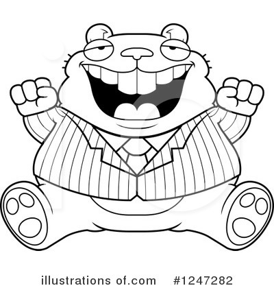 Royalty-Free (RF) Hamster Clipart Illustration by Cory Thoman - Stock Sample #1247282