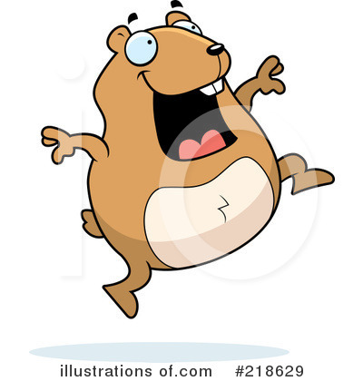 Royalty-Free (RF) Hamster Clipart Illustration by Cory Thoman - Stock Sample #218629