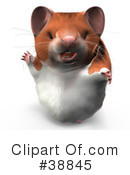 Hamster Clipart #38845 by Leo Blanchette