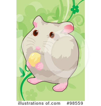 Royalty-Free (RF) Hamster Clipart Illustration by mayawizard101 - Stock Sample #98559