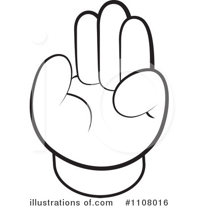 Royalty-Free (RF) Hand Clipart Illustration by Lal Perera - Stock Sample #1108016
