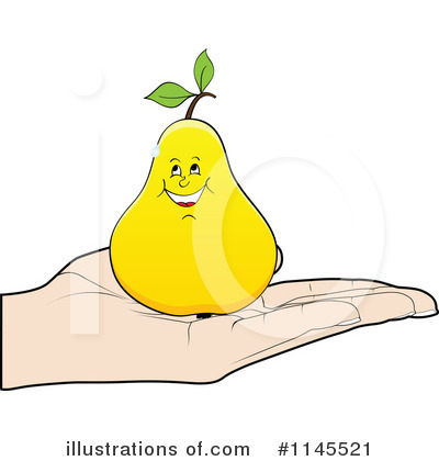 Pears Clipart #1145521 by Andrei Marincas