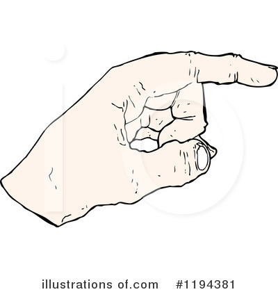 Royalty-Free (RF) Hand Clipart Illustration by lineartestpilot - Stock Sample #1194381