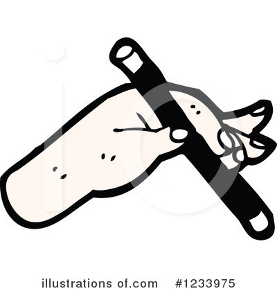 Royalty-Free (RF) Hand Clipart Illustration by lineartestpilot - Stock Sample #1233975