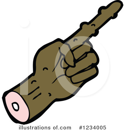 Royalty-Free (RF) Hand Clipart Illustration by lineartestpilot - Stock Sample #1234005