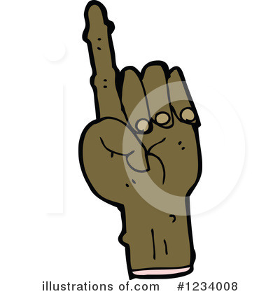 Royalty-Free (RF) Hand Clipart Illustration by lineartestpilot - Stock Sample #1234008