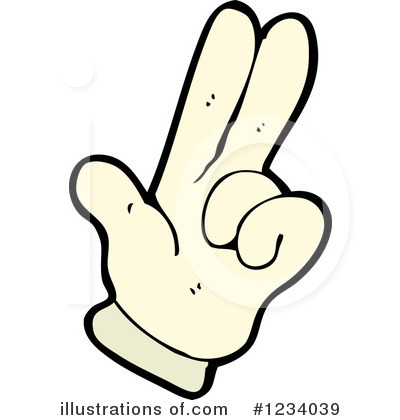Royalty-Free (RF) Hand Clipart Illustration by lineartestpilot - Stock Sample #1234039