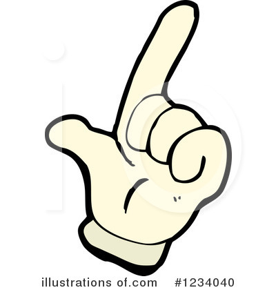 Royalty-Free (RF) Hand Clipart Illustration by lineartestpilot - Stock Sample #1234040