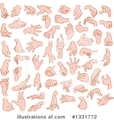 Royalty-Free (RF) Hand Clipart Illustration by Liron Peer - Stock Sample #1331772