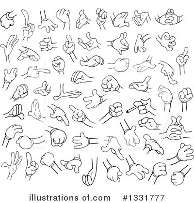 Royalty-Free (RF) Hand Clipart Illustration by Liron Peer - Stock Sample #1331777
