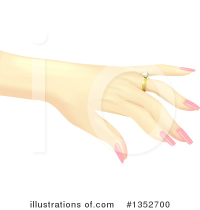 Wedding Ring Clipart #1352700 by BNP Design Studio