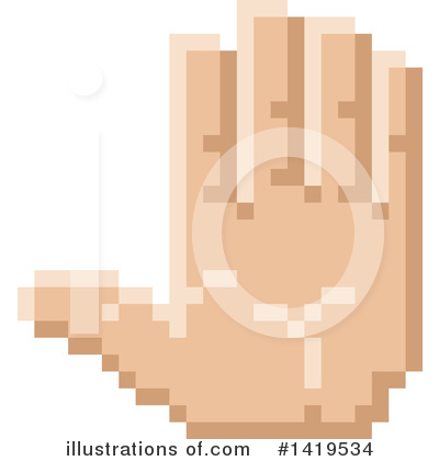 Royalty-Free (RF) Hand Clipart Illustration by AtStockIllustration - Stock Sample #1419534