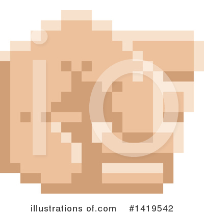 Pixel Art Clipart #1419542 by AtStockIllustration