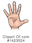 Hand Clipart #1423524 by AtStockIllustration