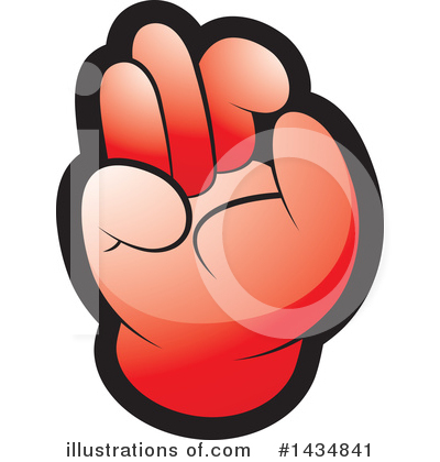 Royalty-Free (RF) Hand Clipart Illustration by Lal Perera - Stock Sample #1434841