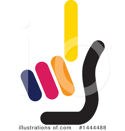 Royalty-Free (RF) Hand Clipart Illustration by ColorMagic - Stock Sample #1444488