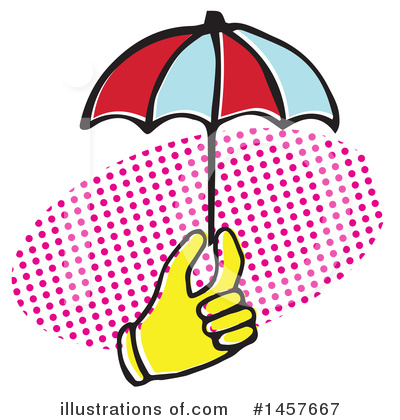 Umbrella Clipart #1457667 by Cherie Reve