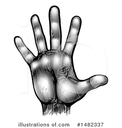 Royalty-Free (RF) Hand Clipart Illustration by AtStockIllustration - Stock Sample #1482337