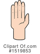 Hand Clipart #1519853 by lineartestpilot