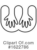 Hand Clipart #1622786 by Lal Perera