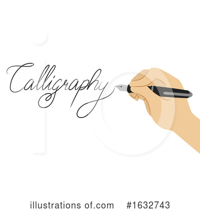 Calligraphy Clipart #1632743 by BNP Design Studio
