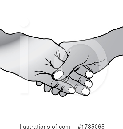 Handshake Clipart #1785065 by Lal Perera