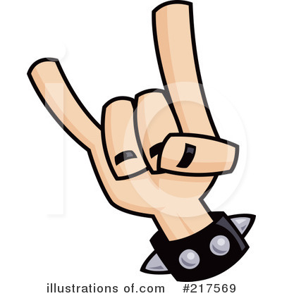 Royalty-Free (RF) Hand Clipart Illustration by John Schwegel - Stock Sample #217569