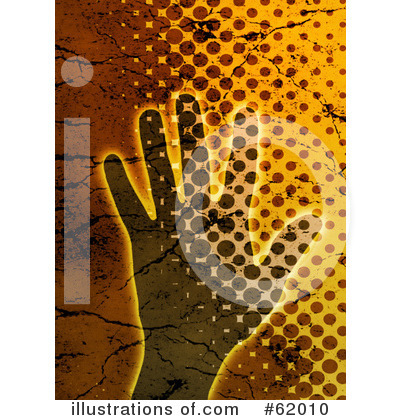 Hand Prints Clipart #62010 by chrisroll