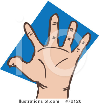 Royalty-Free (RF) Hand Clipart Illustration by PlatyPlus Art - Stock Sample #72126