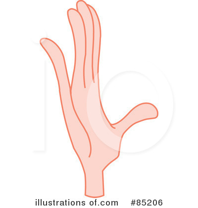 Royalty-Free (RF) Hand Clipart Illustration by yayayoyo - Stock Sample #85206