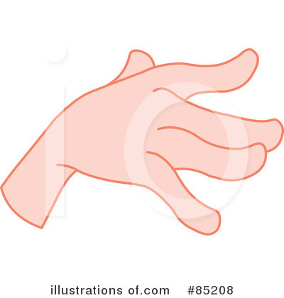 Royalty-Free (RF) Hand Clipart Illustration by yayayoyo - Stock Sample #85208