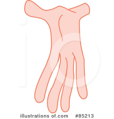 Royalty-Free (RF) Hand Clipart Illustration by yayayoyo - Stock Sample #85213
