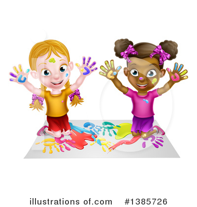 Royalty-Free (RF) Hand Painting Clipart Illustration by AtStockIllustration - Stock Sample #1385726