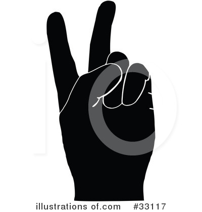 Royalty-Free (RF) Hand Signal Clipart Illustration by elaineitalia - Stock Sample #33117