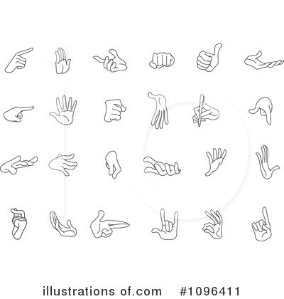 Royalty-Free (RF) Hands Clipart Illustration by yayayoyo - Stock Sample #1096411