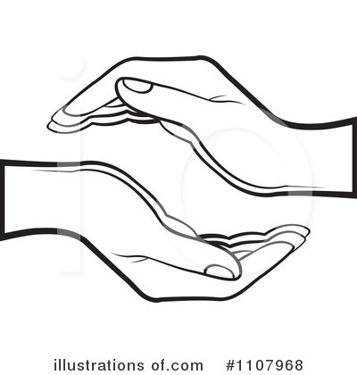 Royalty-Free (RF) Hands Clipart Illustration by Lal Perera - Stock Sample #1107968
