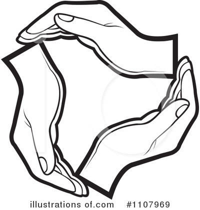 Royalty-Free (RF) Hands Clipart Illustration by Lal Perera - Stock Sample #1107969