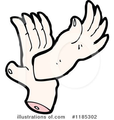 Royalty-Free (RF) Hands Clipart Illustration by lineartestpilot - Stock Sample #1185302