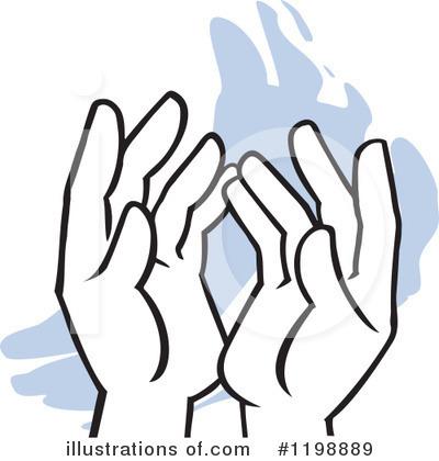 Hands Clipart #1198889 - Illustration by Johnny Sajem