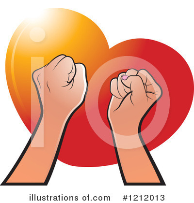 Fist Clipart #1212013 by Lal Perera