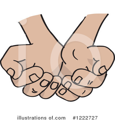 Hands Clipart #1222727 by Dennis Holmes Designs