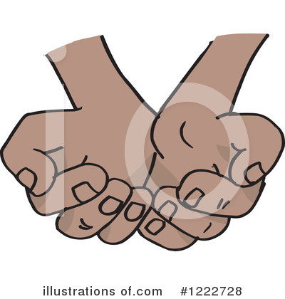 Hands Clipart #1222728 by Dennis Holmes Designs
