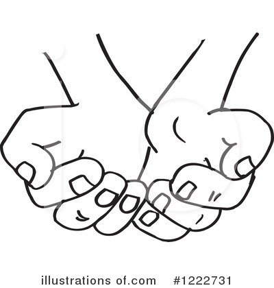 Royalty-Free (RF) Hands Clipart Illustration by Dennis Holmes Designs - Stock Sample #1222731