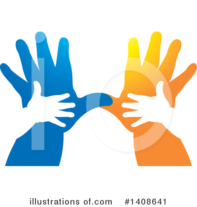 Royalty-Free (RF) Hands Clipart Illustration by Lal Perera - Stock Sample #1408641